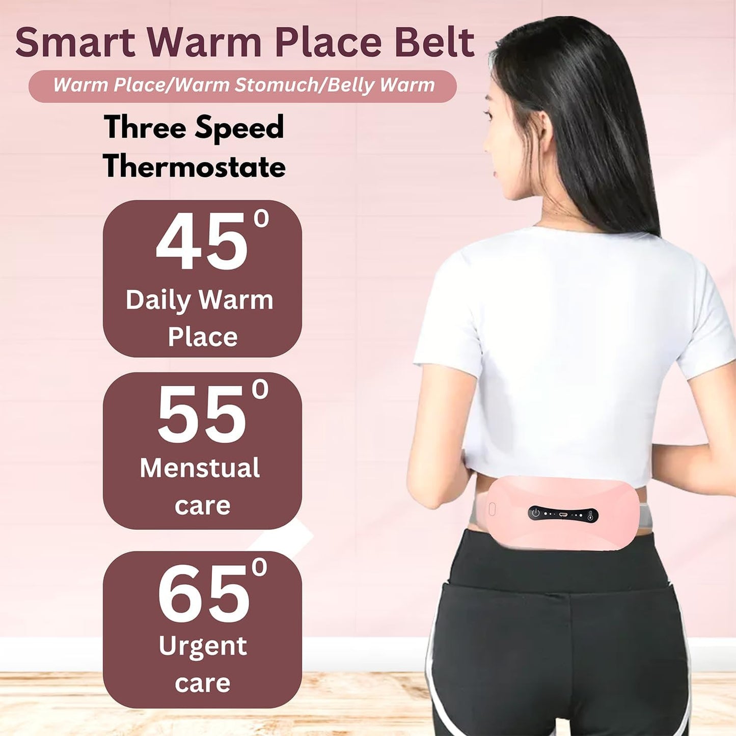 Portable Cordless Heating Pad For Menstrual Cramps Relief