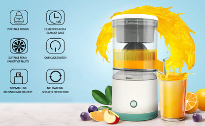 Wireless Electric Citrus Juicer Squeeze Juicer Electric Fruit Juicer