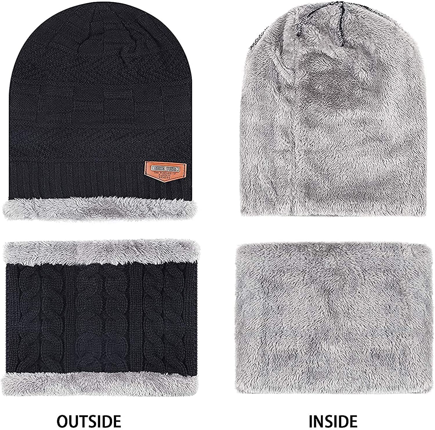 WINTER SCARF AND CAP