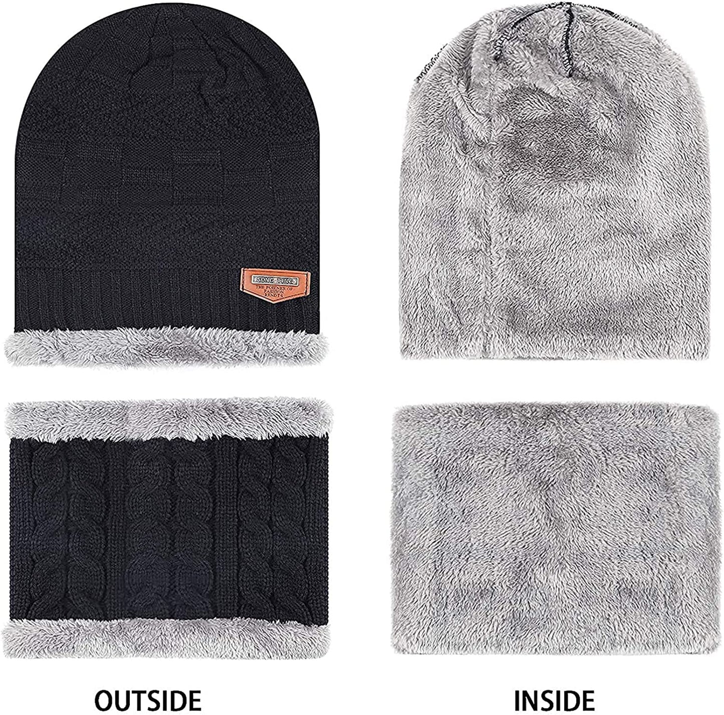 WINTER SCARF AND CAP