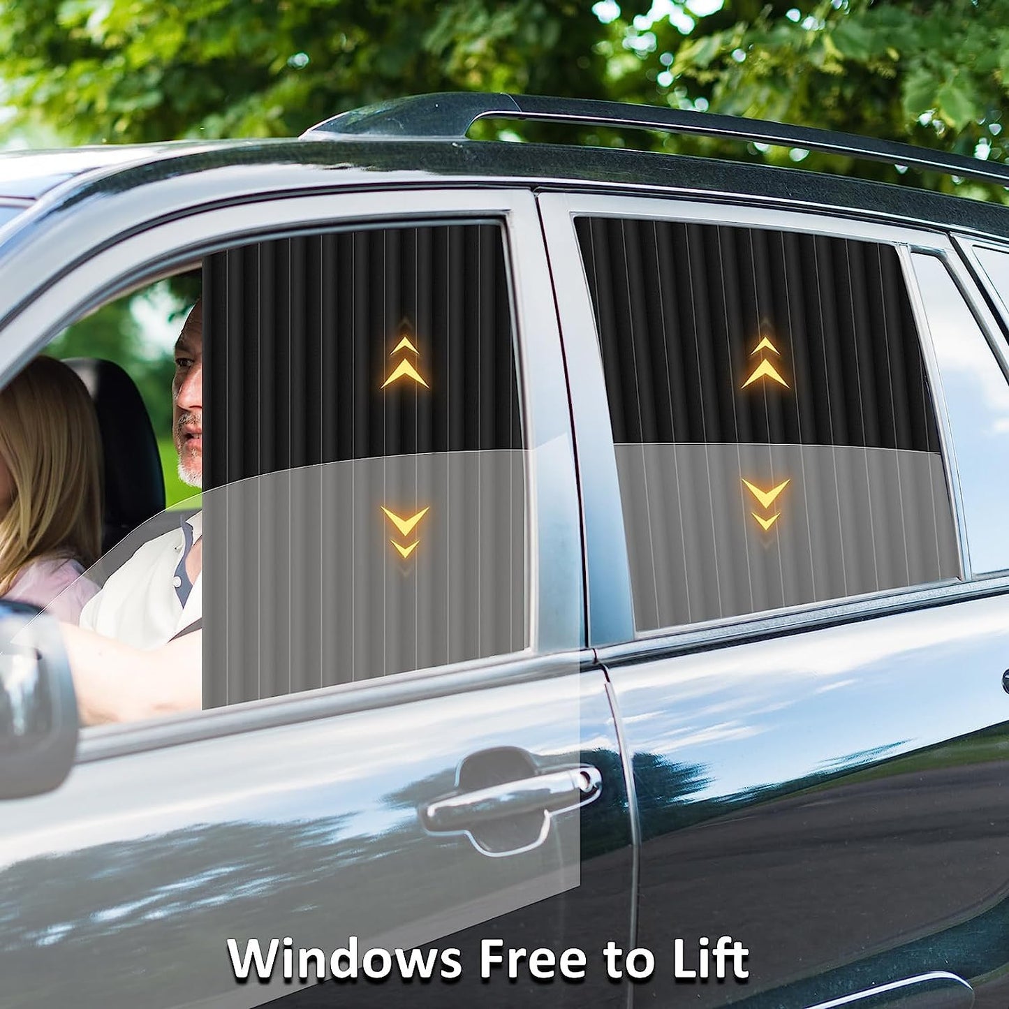 Car Curtain 4 Pcs Set