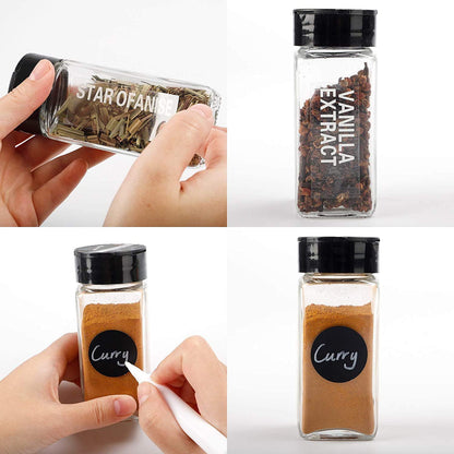 GLASS SPLITE JAR GLASS SPICE JAR