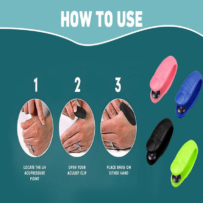 Sugar Clip acupressure finger clips