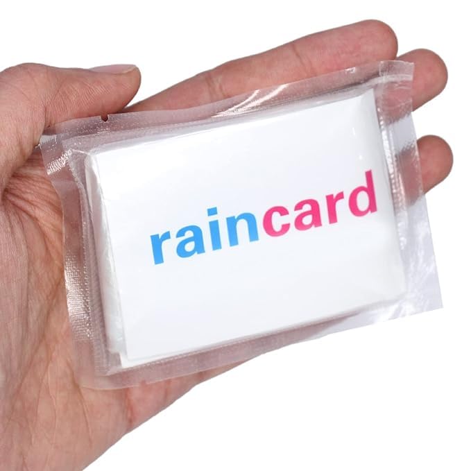 RAIN CARD (PACK OF 4)