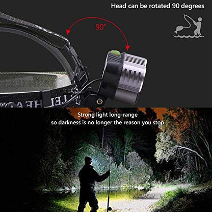k85 5 Led Headlamp Flashlight 6 Modes