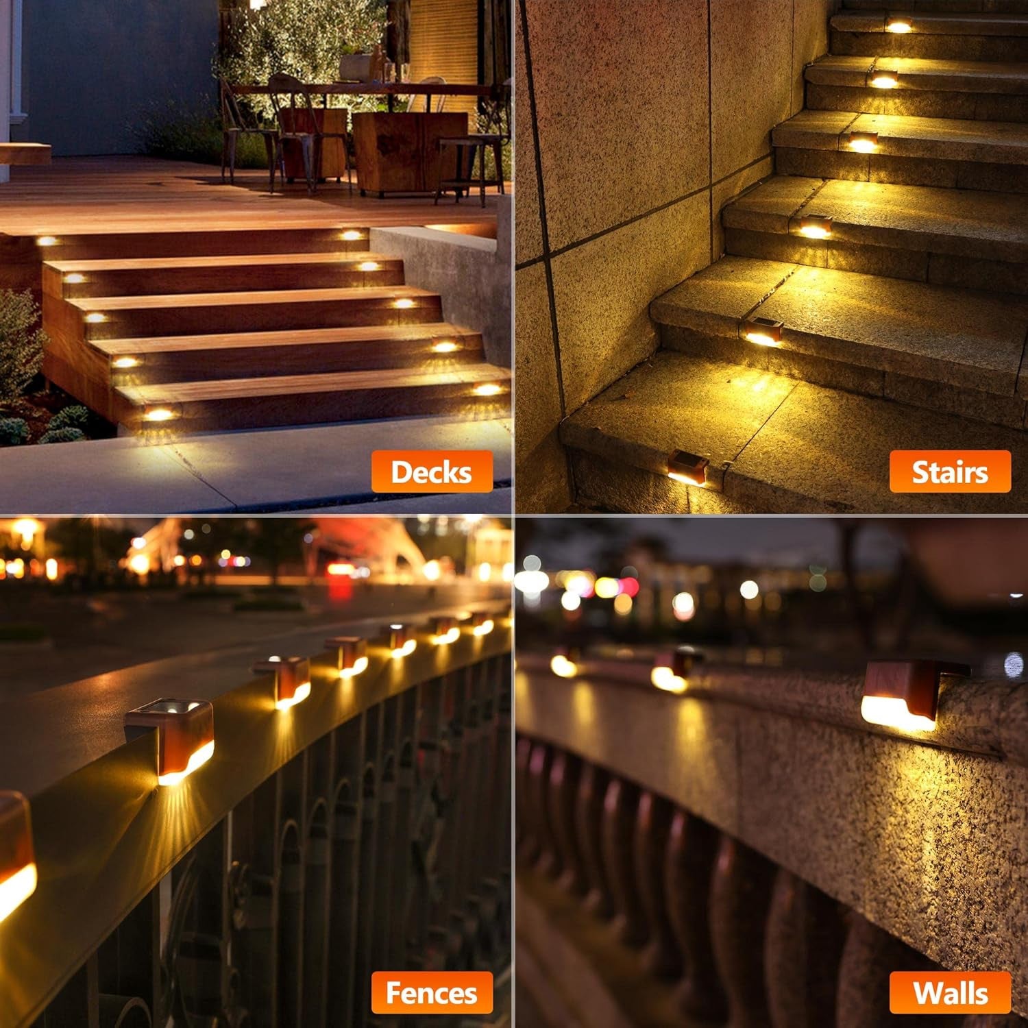 STAIR DESK SOLAR LIGHT (4 PCS)