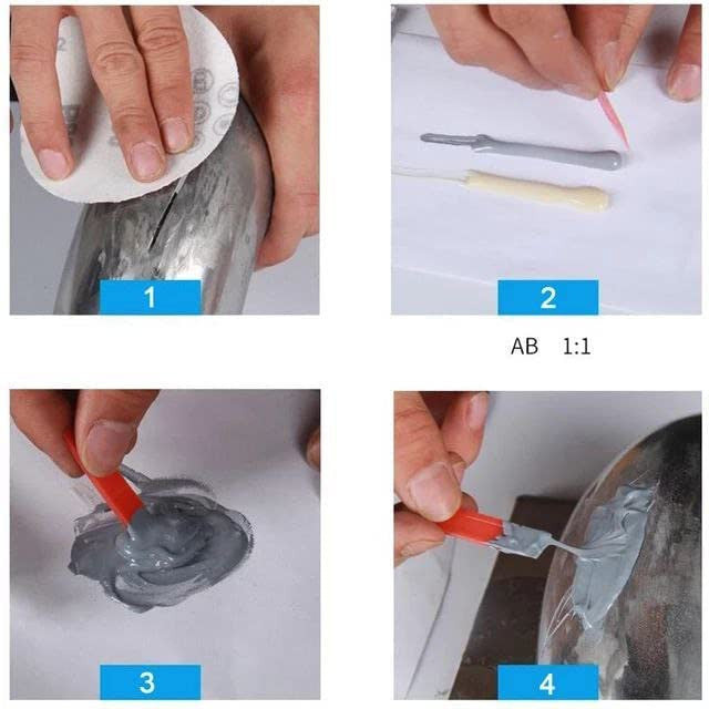 Caster Glue Ab Group Double Tube