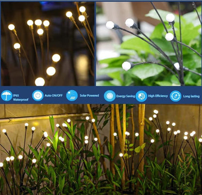 SOLAR GARDEN LIGHTS (2 PCS SET)