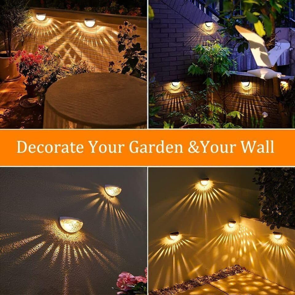 Solar Fence Deck Light (2 pcs set)