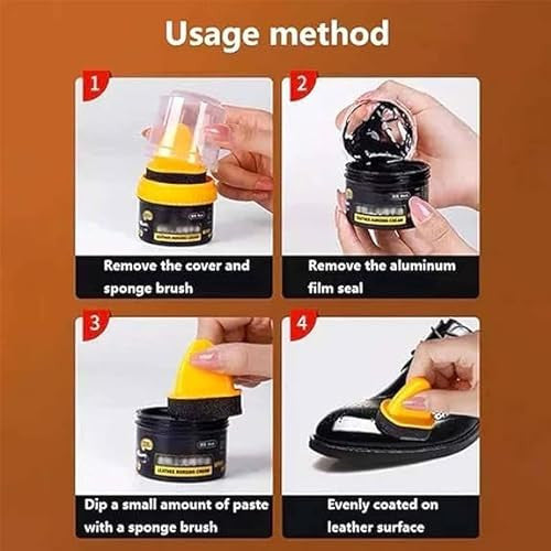 Leather Shoe Cream Liquid, Natural Cream Leather Shoe Polish