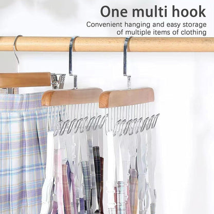 Wooden Tie and Belt Hanger