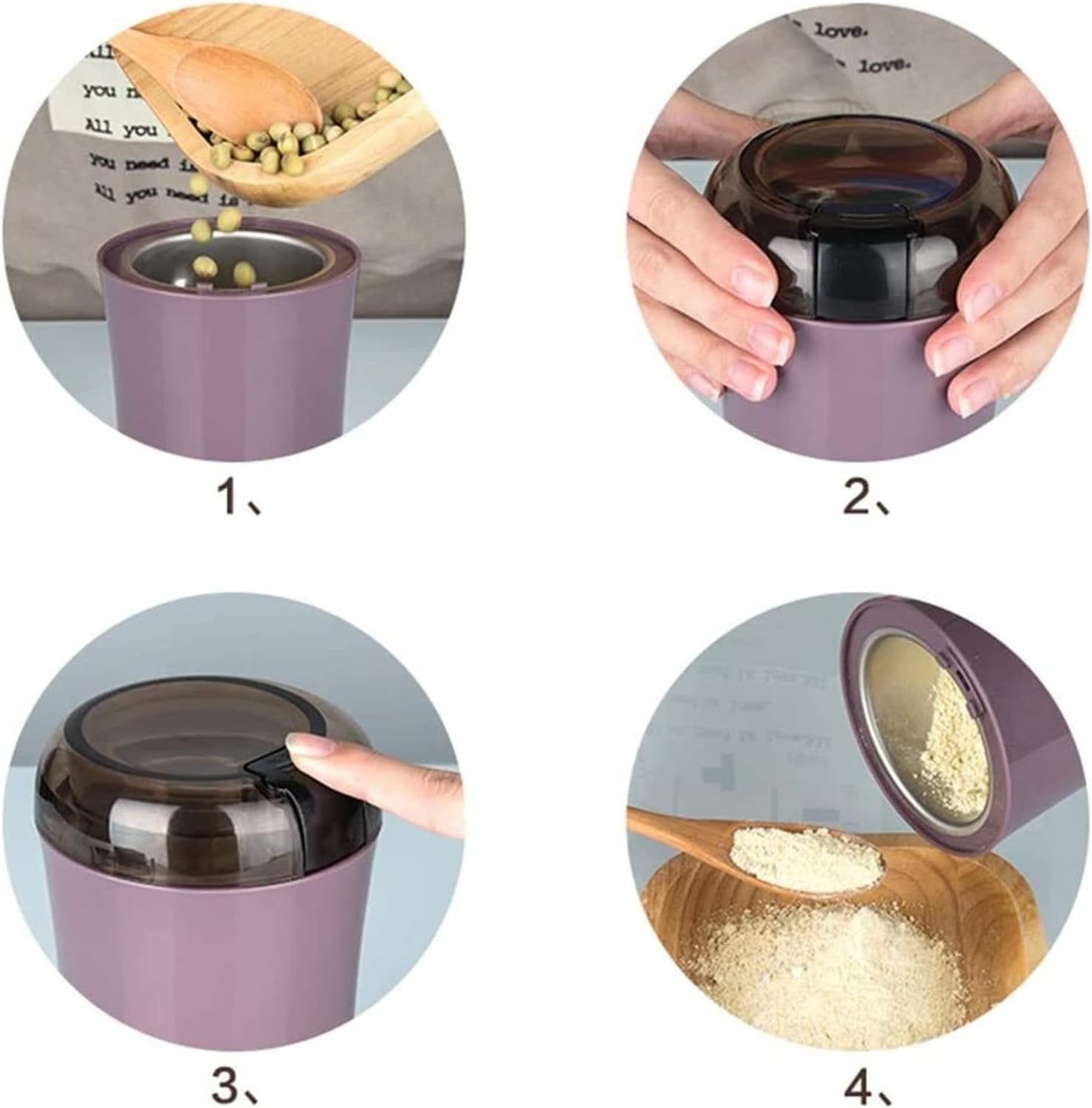 Electric Coffee & Spice Grinder