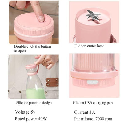 Mini Bottle Juicer Mini Shaped Juicer Smart Portable Electric USB Juicer