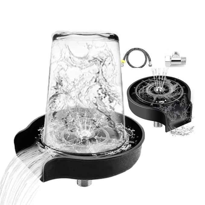 Cup And Glass Rinser Washer
