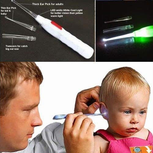 Earpick Flishlight Ear Cleaner
