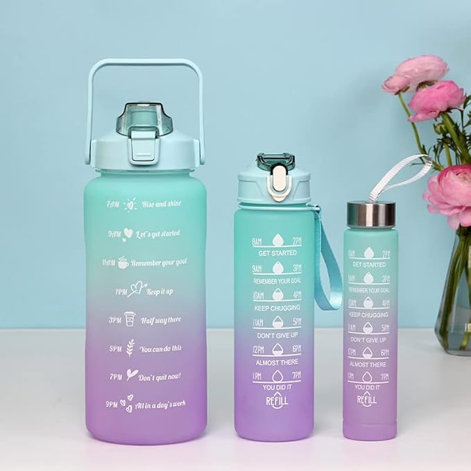 Homeguru 3 Pcs Motivation Bottle