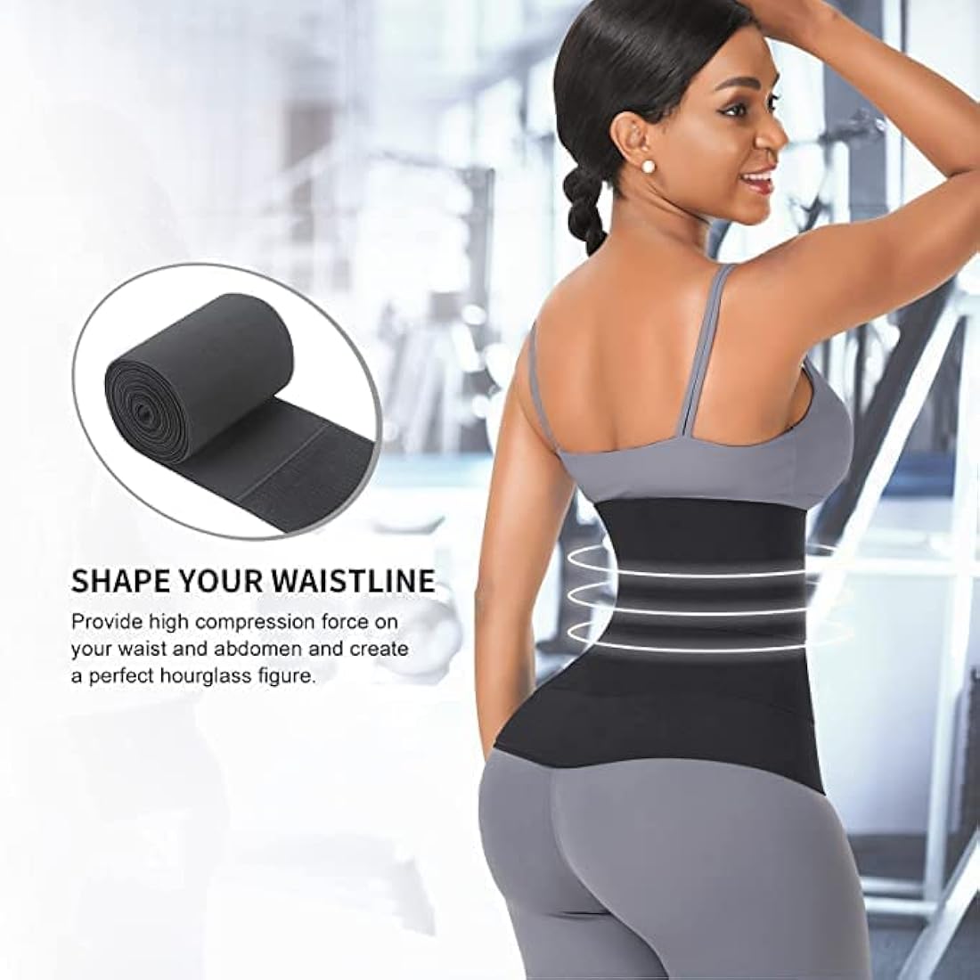 Waist Belt Elastic Band Weight Loss Body Shaper Belt