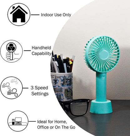 Mini Rechargeable Hand Fan