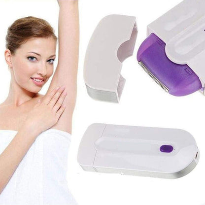 Hair Remover With Adaptor Finishing Touch