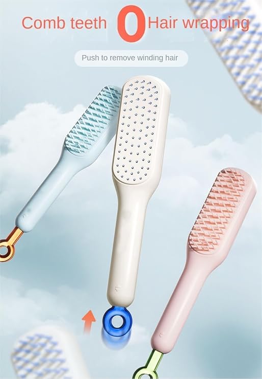 Self Cleaning Hair Brush
