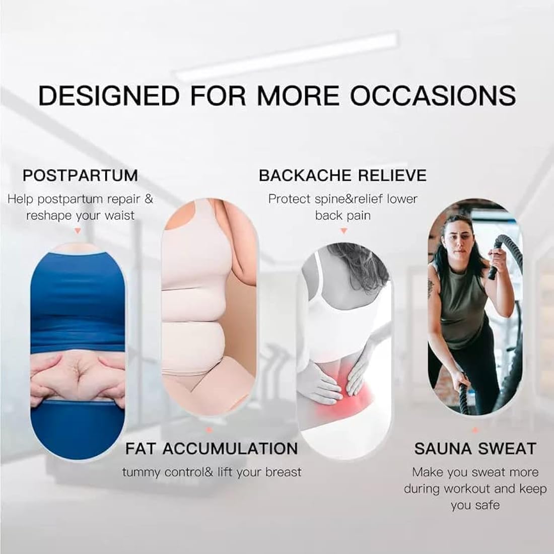 Waist Belt Elastic Band Weight Loss Body Shaper Belt