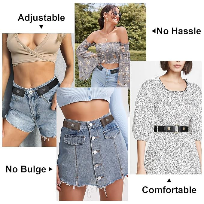 No Buckle Elastic Belt