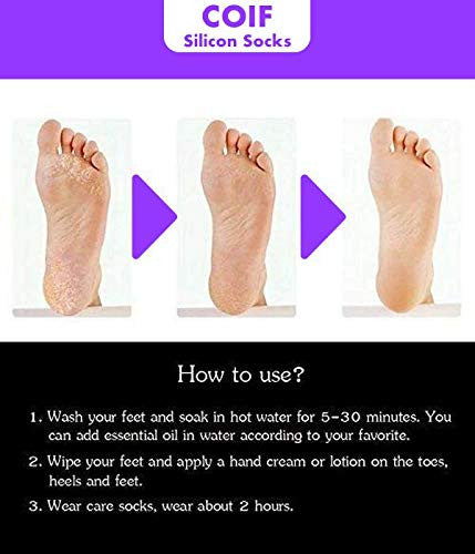 NEW SILICONE FULL HEEL SOCKS