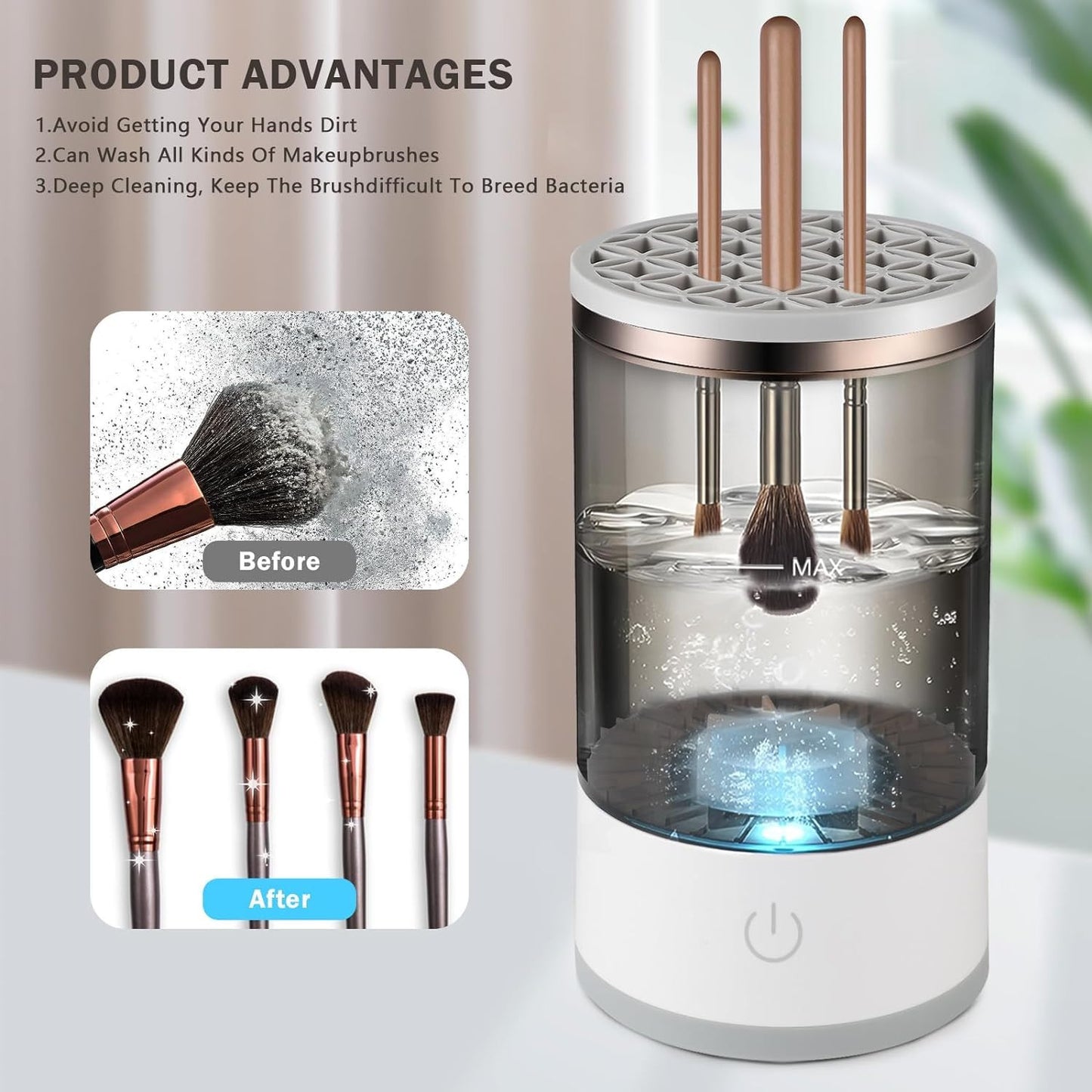 New Electric Makeup Brush Cleaner
