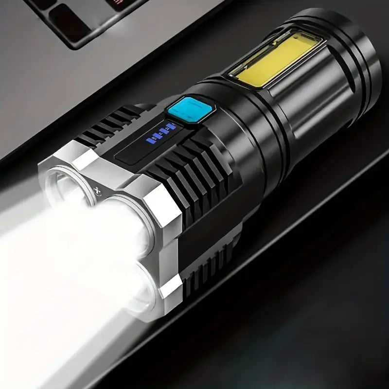 4 Core Super Bright Flashlight