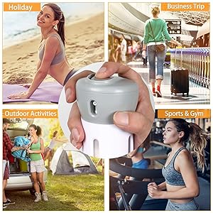 SMART PORTABLE TRAVEL DISPENSER BOTTLE