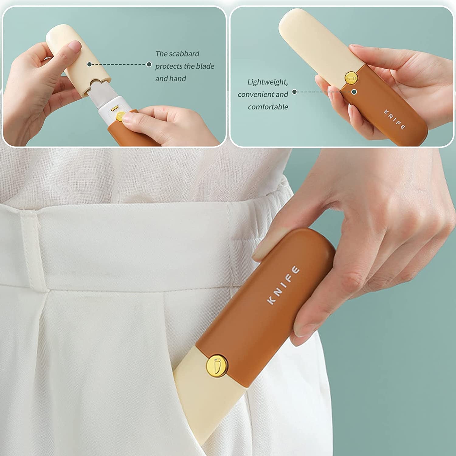 2 in 1 Multifunctional Stainless Steel Fruit Knife Peeler