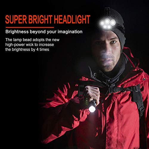 k85 5 Led Headlamp Flashlight 6 Modes