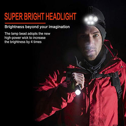 k85 5 Led Headlamp Flashlight 6 Modes