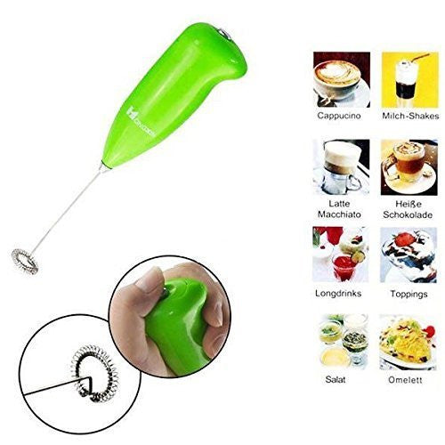 Coffee beater Stainless Steel Battery Operated Portable Hand Blender