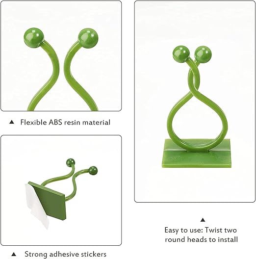 Homegur  Plant Wall Clip (Set Of 30)