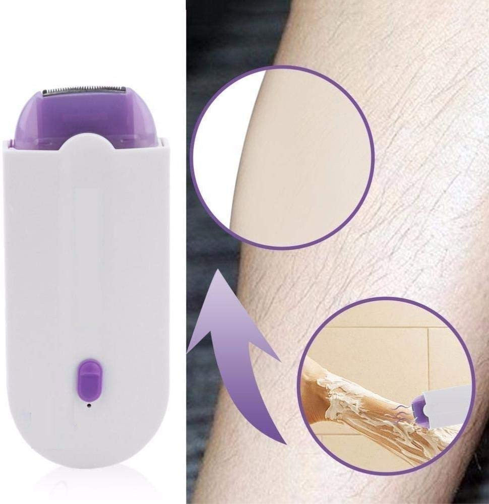 Hair Remover With Adaptor Finishing Touch