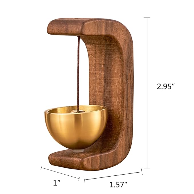 Wooden Door Bell