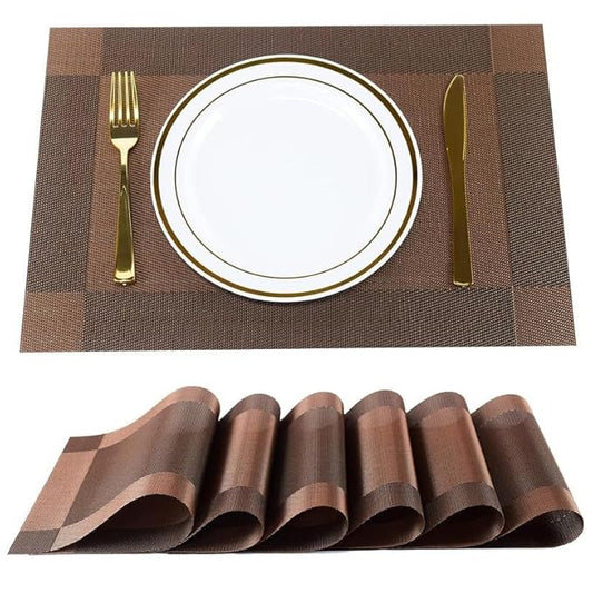 Placemats For Kitchen Dining Table (Set Of 6)