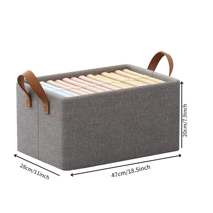 26 L GRAY STORAGE BOX