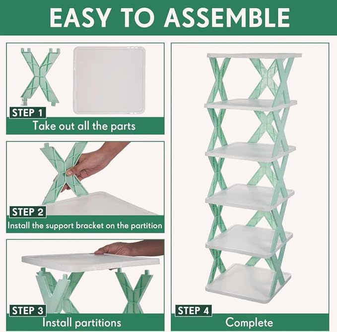 6 Layer Shoe Rack