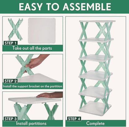 6 Layer Shoe Rack