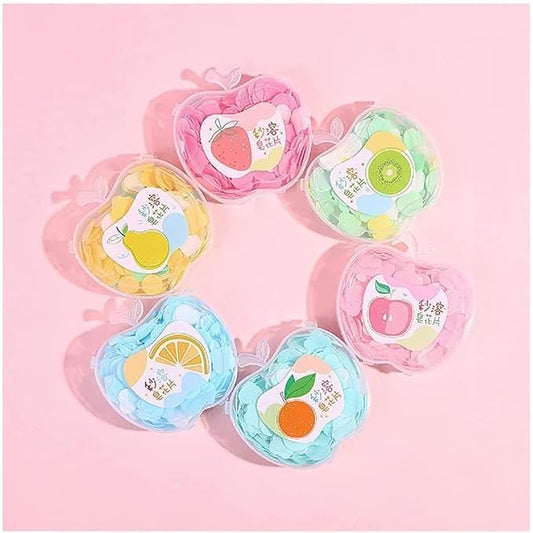 Apple Shape Paper Soap(PACK OF 2)