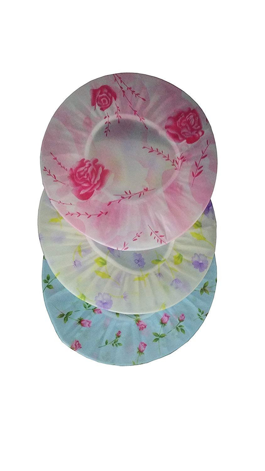 3 PCS WOMEN SHOWER CAP