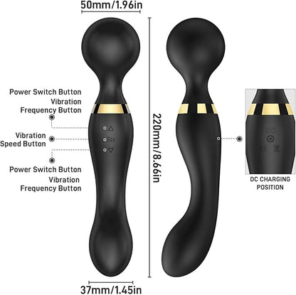 DOUBLE VIBRETOR BODY MASSAGER