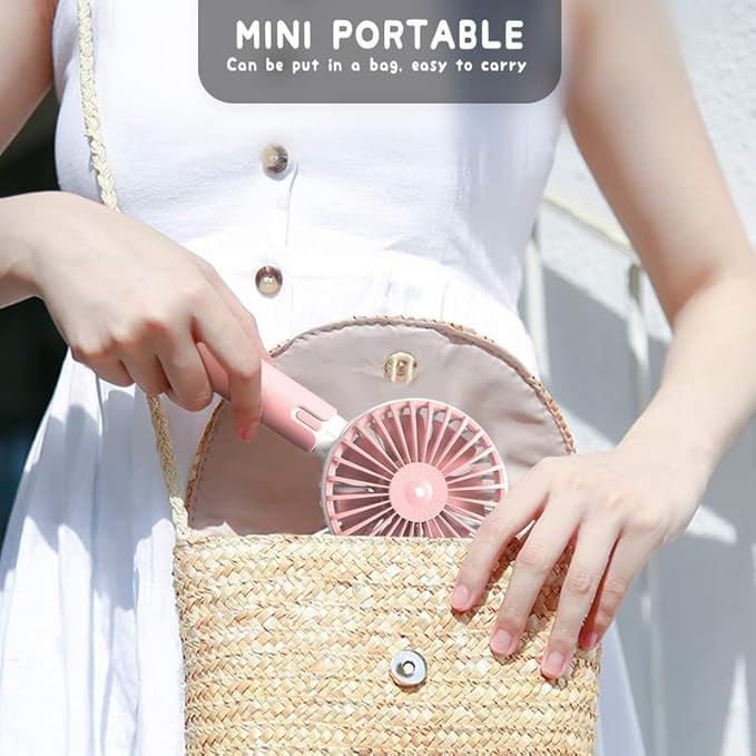 Mini Rechargeable Hand Fan