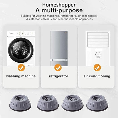 HOMEGURU WASHING MACHINE PAD(PACK OF 4)