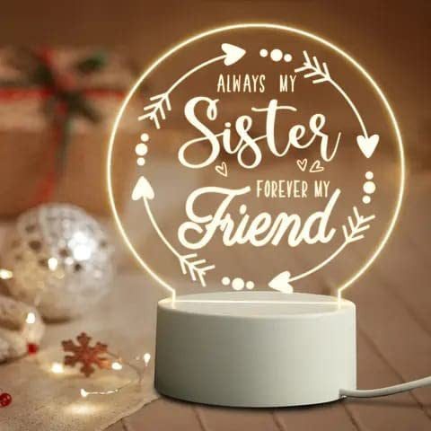 ACRYLIC MESSAGE BOARD ROUND