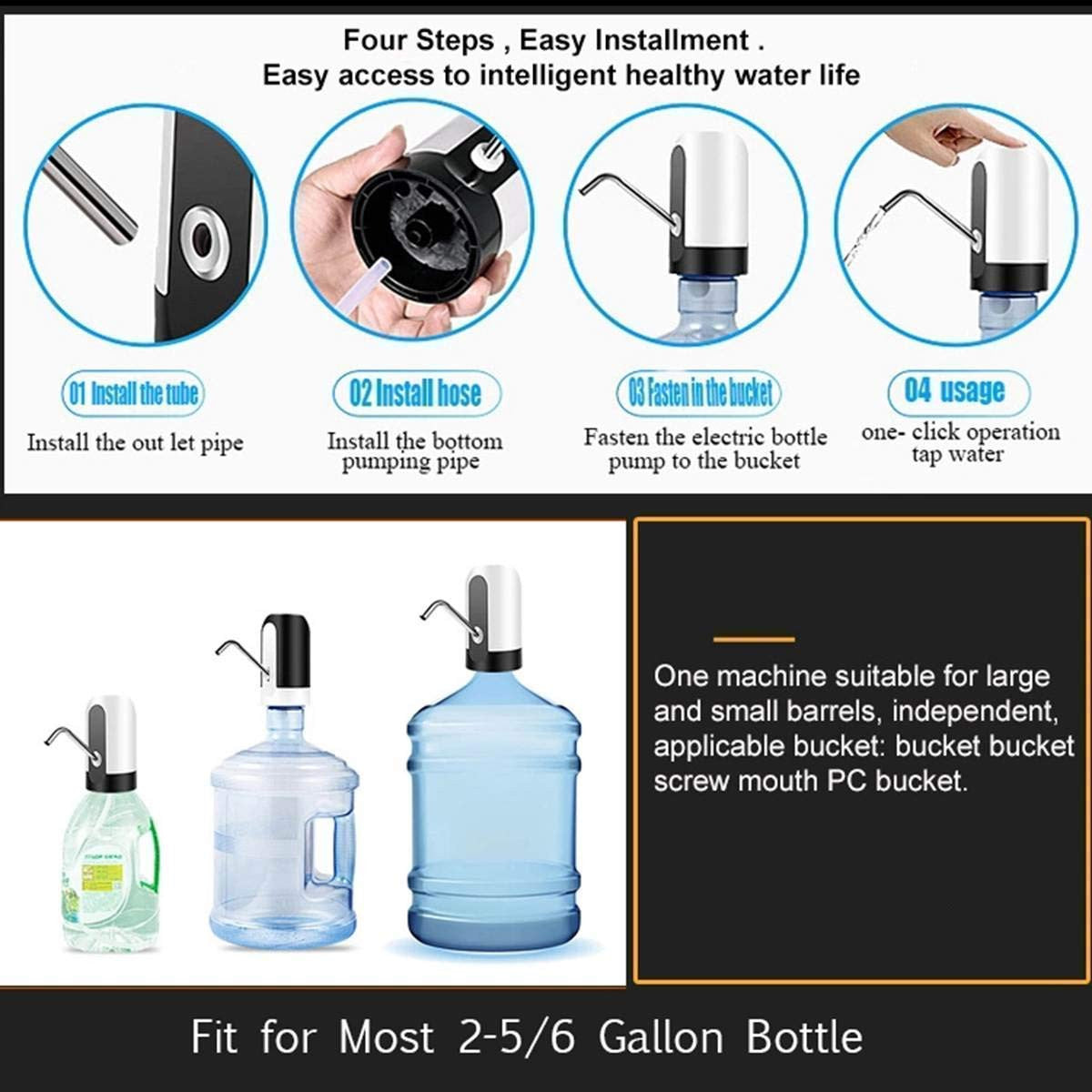 Round Water Dispenser Auto