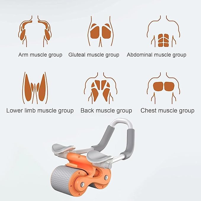 New AB Roller With Mobile Stand With Meter