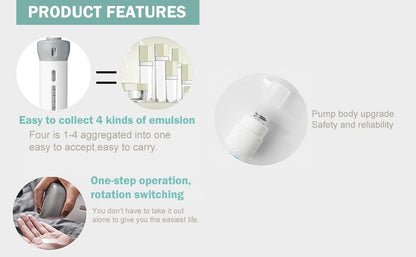 SMART PORTABLE TRAVEL DISPENSER BOTTLE